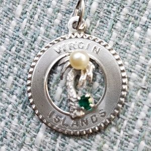 Sterling Virgin Islands Charm or Pendant